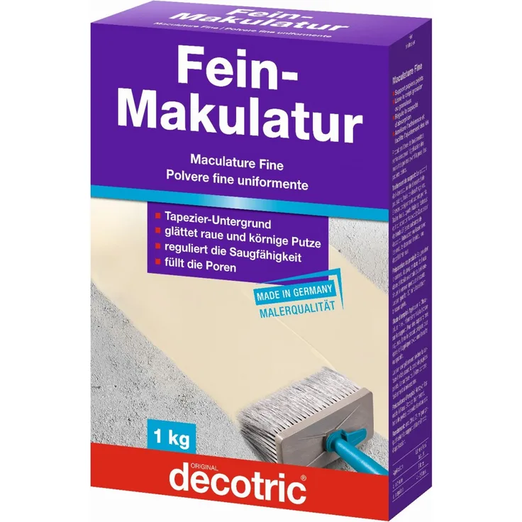 Decotric Fein-Makulatur 1 kg