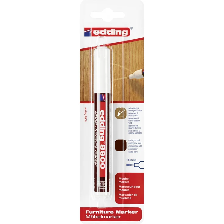 edding 8900 furniture marker mahagoni hell – Bild 1