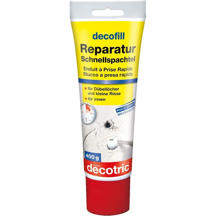 Decotric decofill Reparatur extra weiß, 400 g