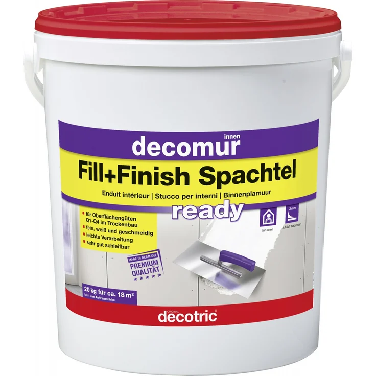 Decotric Fill+Finish Spachtel ready 20 kg