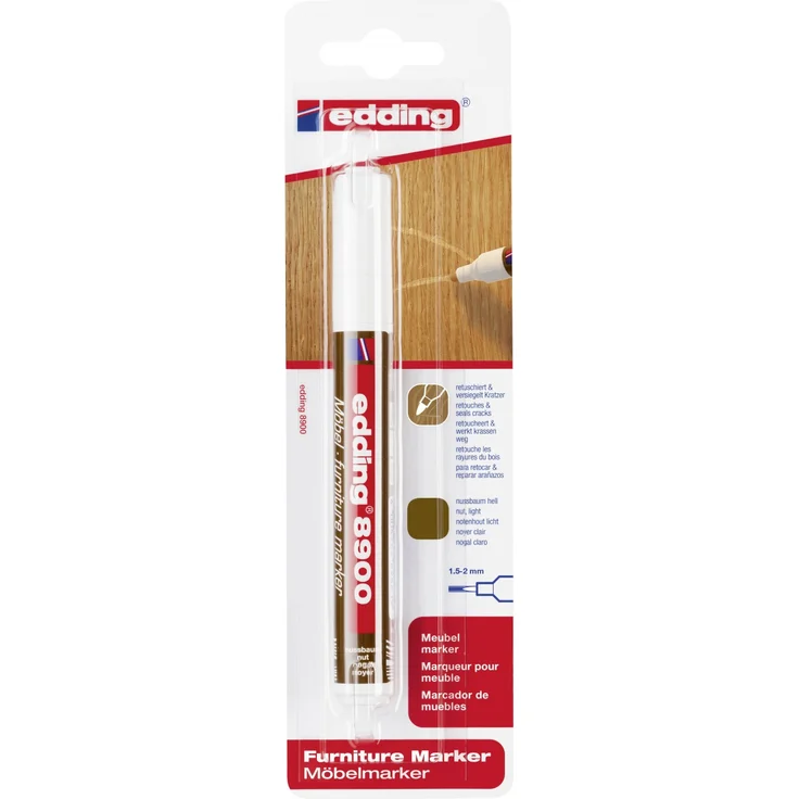 edding 8900 furniture marker nussbaum hell – Bild 1