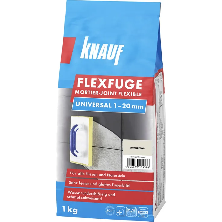 Knauf Fugenmörtel Flexfuge Universal pergamon 1 kg