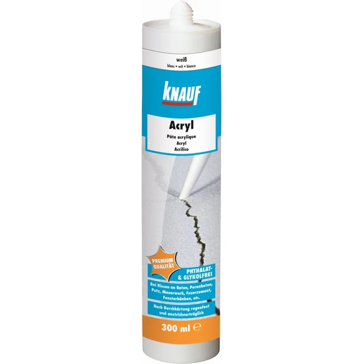 Knauf Acryl weiß, 300 ml