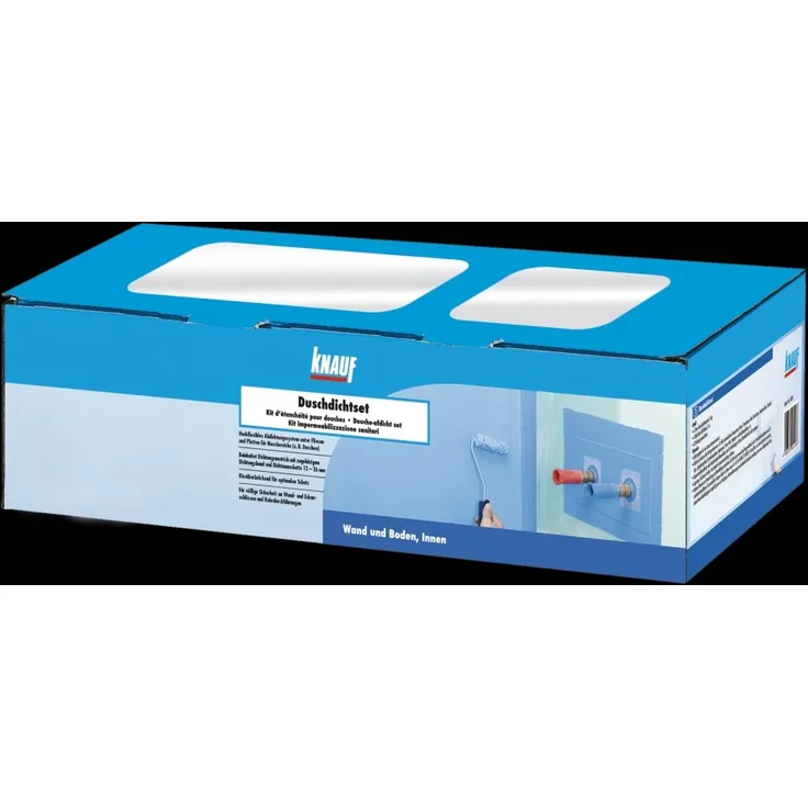 Knauf Duschdicht-Set blau