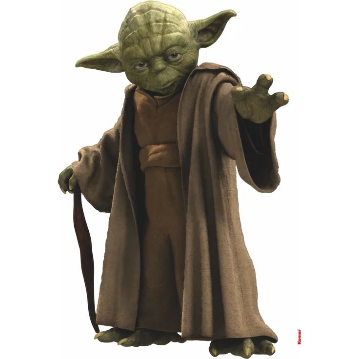 Komar Decosticker Star Wars Yoda 100 x 70 cm
