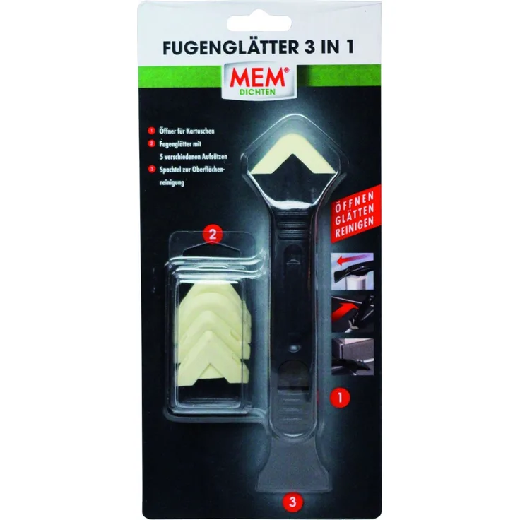 MEM Fugenglätterset 3 in 1 3 in 1