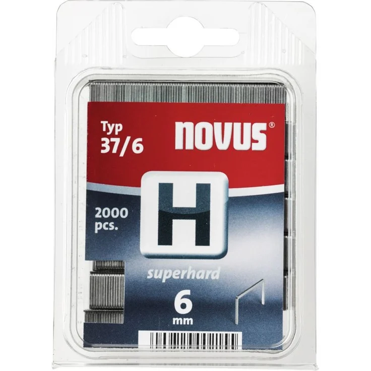 Novus Tackerklammer Typ H 37/6 2000 Stück