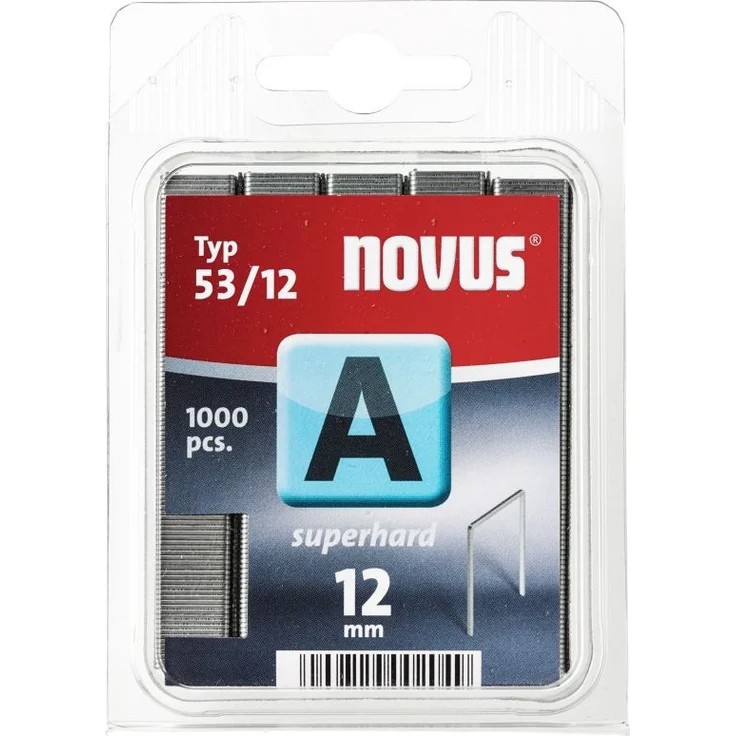 Novus Tackerklammer Typ A 53/12 1000 Stück – Bild 1