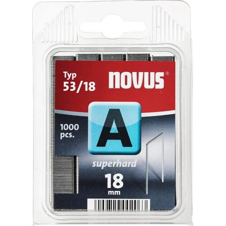 Novus Tackerklammer Typ A 53/18 1000 Stück