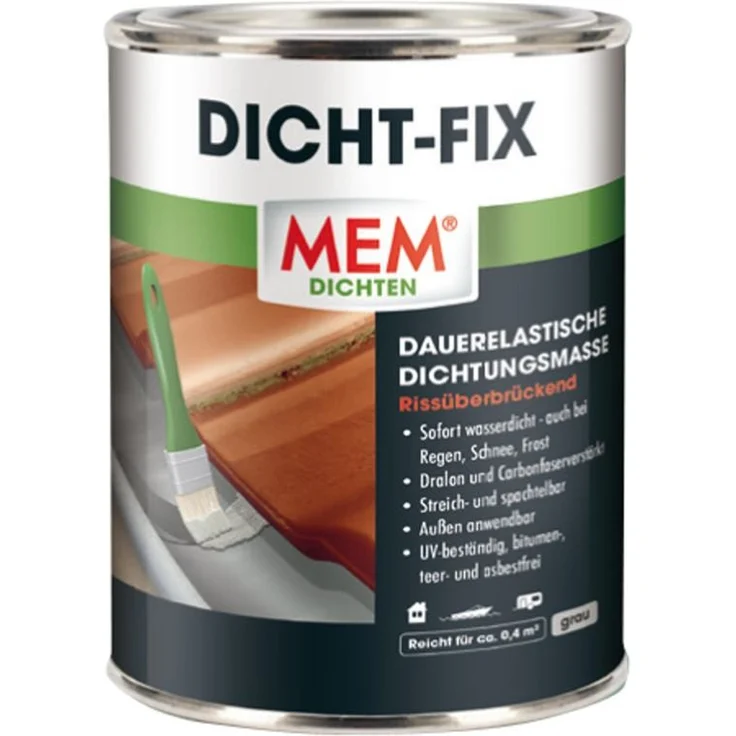 MEM Dicht-Fix grau, 750 ml – Bild 1