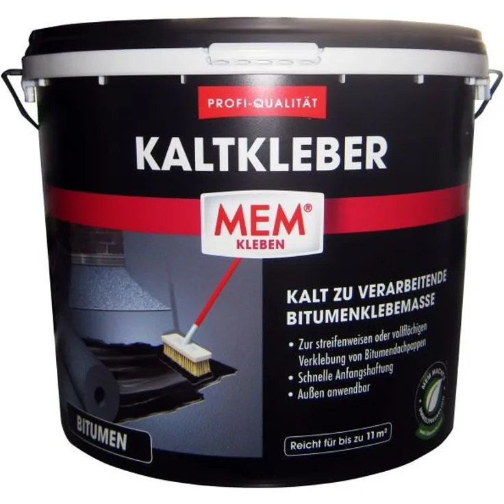 MEM Profi Kaltkleber schwarz, 6,5 kg