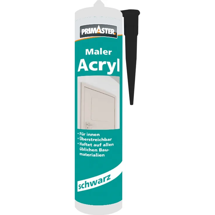 Primaster Maler-Acryl schwarz, 310 ml