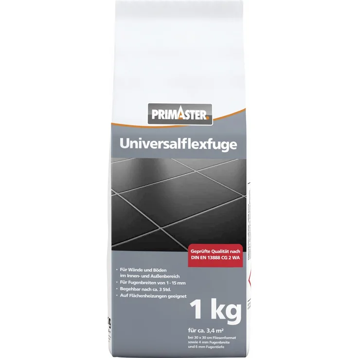 Primaster Universalflexfuge 1 kg weiß