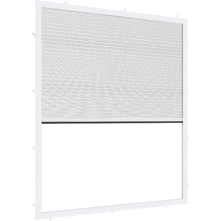 Primaster Insektenschutz-Plissee weiß 130 x 150 cm
