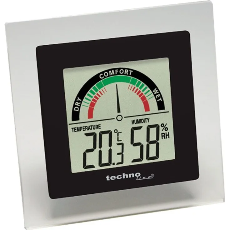 Technoline Hygrothermometer WS 9415 schwarz,