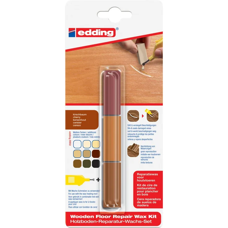 edding Holzboden Reparatur Wachset e-8902/3