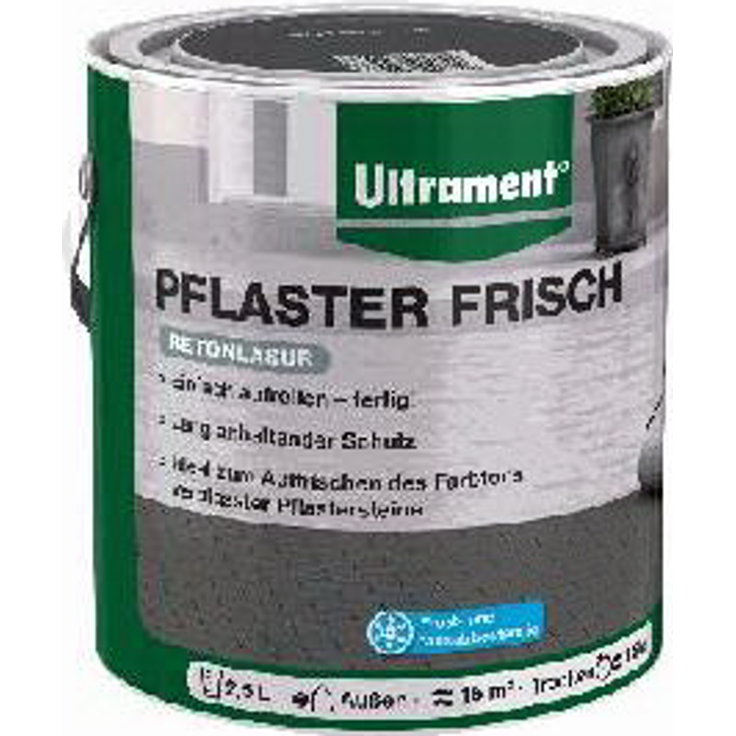 Ultrament Pflaster Frisch 2,5L anthrazit