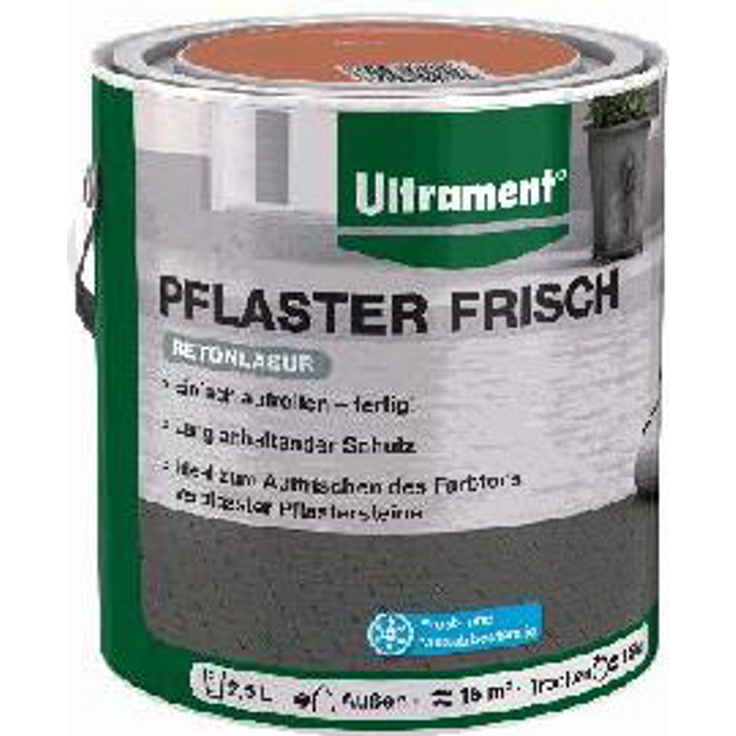 Ultrament Pflaster Frisch 2,5L rot