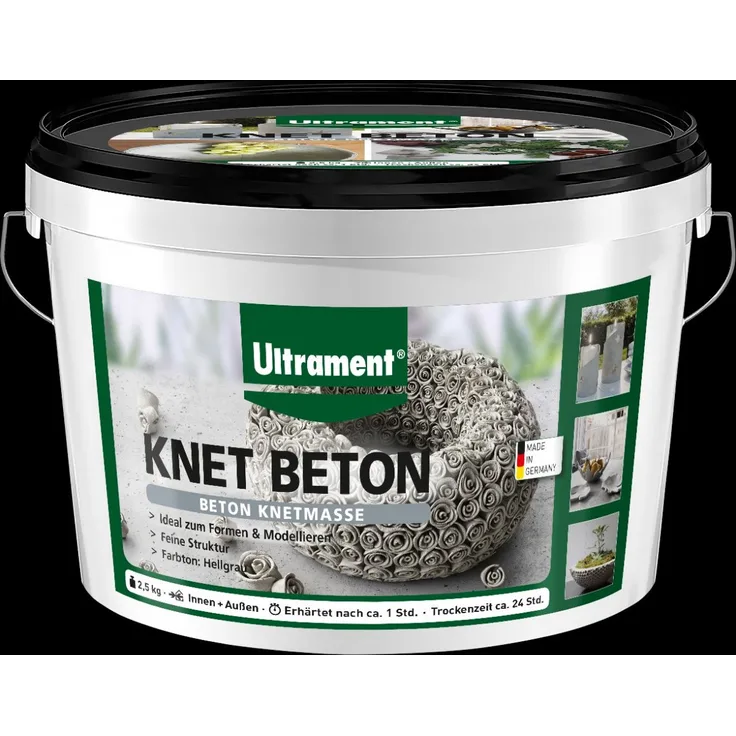 Ultrament Knet Beton 2,5 kg, hellgrau