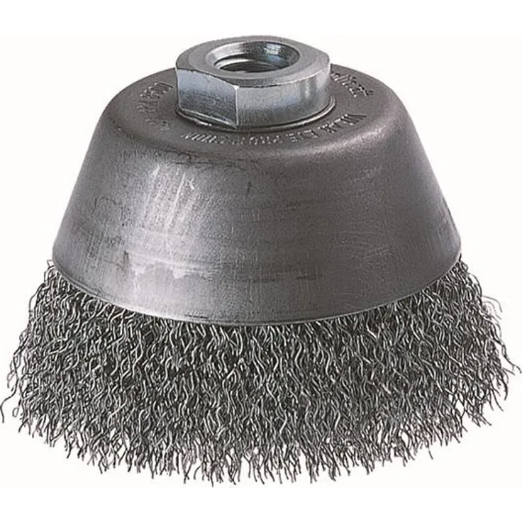 Wolfcraft Topfdrahtbürste Ø 100 mm, M14, für