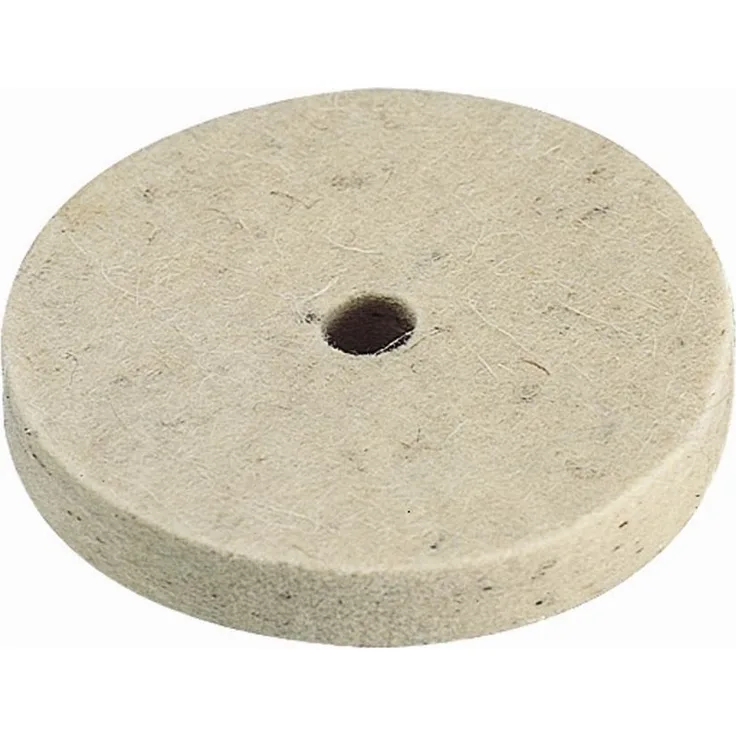 Wolfcraft Polierfilzscheibe 75 x 10 mm