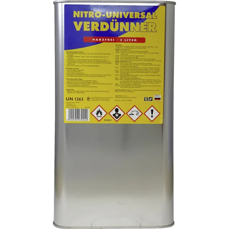 Wilckens Farben Nitro-Universal-Verdünner 5L