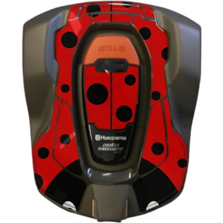 Husqvarna Automower Folien - Design Marienkäfer (passend für Modell: 430 X (2018-))