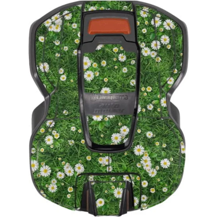 Husqvarna Automower Folien - Design Blumenwiese (passend für Modell: 305 (ab 2020))