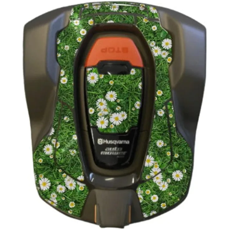 Husqvarna Automower Folien - Design Blumenwiese (passend für Modell: 430 X (2018-))