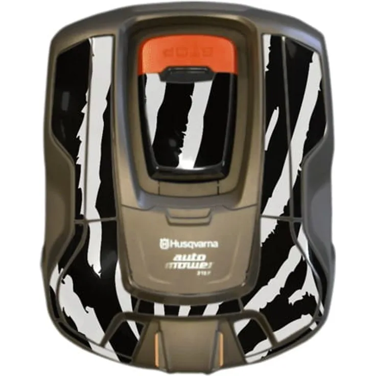 Husqvarna Automower Folien - Design Zebra (passend für Modell: 315 X)