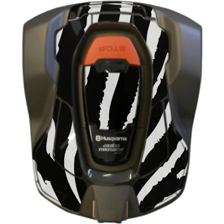 Husqvarna Automower Folien - Design Zebra (passend für Modell: 430 X (2018-))