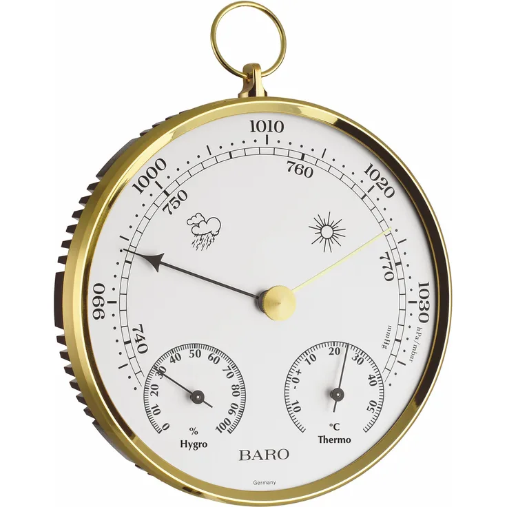 TFA 20.3006.32 Baro-Thermo-Hygrometer gold-weiß, D, FE-TFA