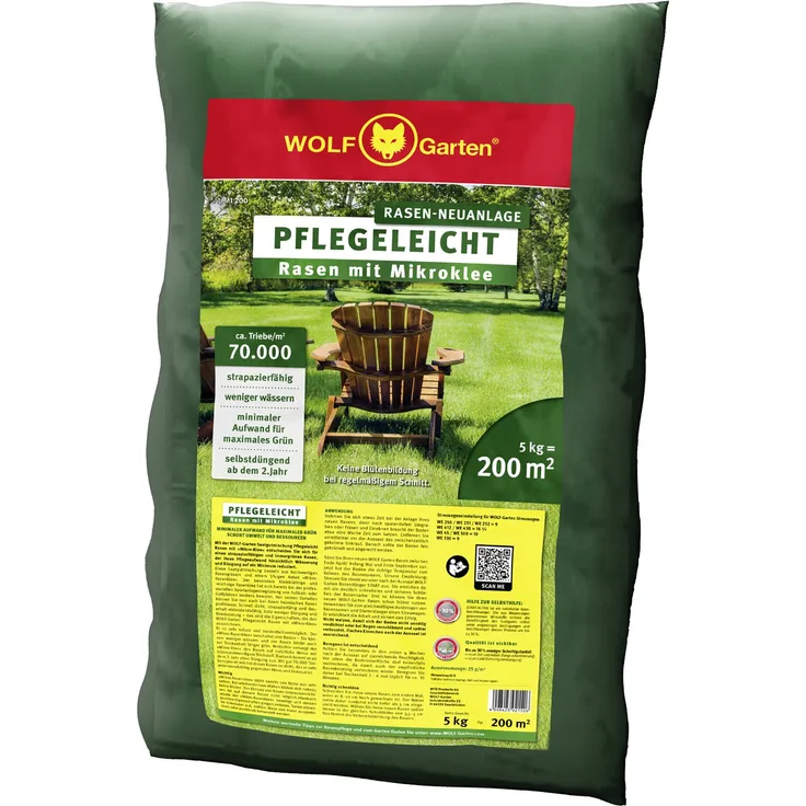 WOLF GARTEN L-Mi 200 Rasen Mit Mikroklee