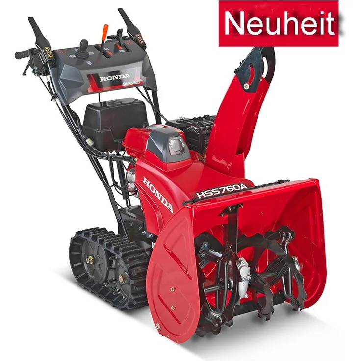 Honda Benzin-Schneefräse HSS 760A TD - 2021-22 Räumbreite 61 cm zweistufig 4,1 kW Hydrostat 3600 U/min. Höhe 55 cm Weite 15 m
