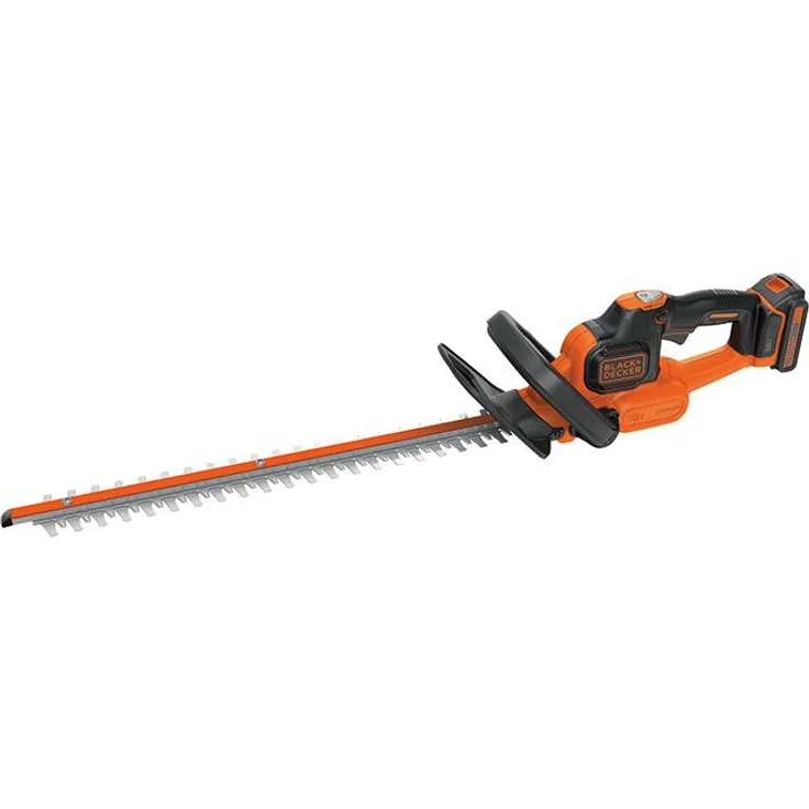 Black & Decker Akku Heckenschere, 50cm Schwertlänge, 18V-2,0 Ah - GTC18502PC-QW