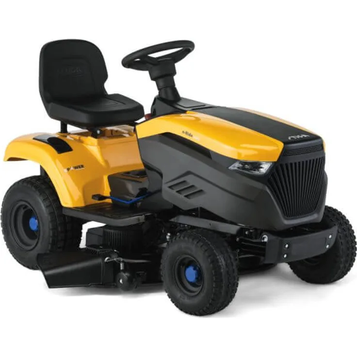 Stiga Akku Rasentraktor e-Ride S300 inkl. Mulchkit, Akku und Ladegerät