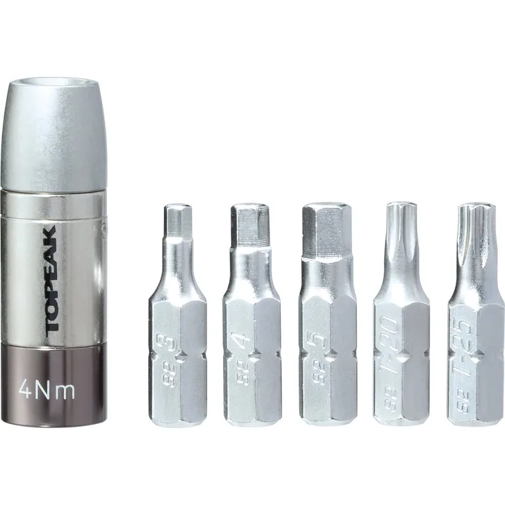 Topeak Drehmomentschlüssel Nano Torqbox, Silber , 4 Nm