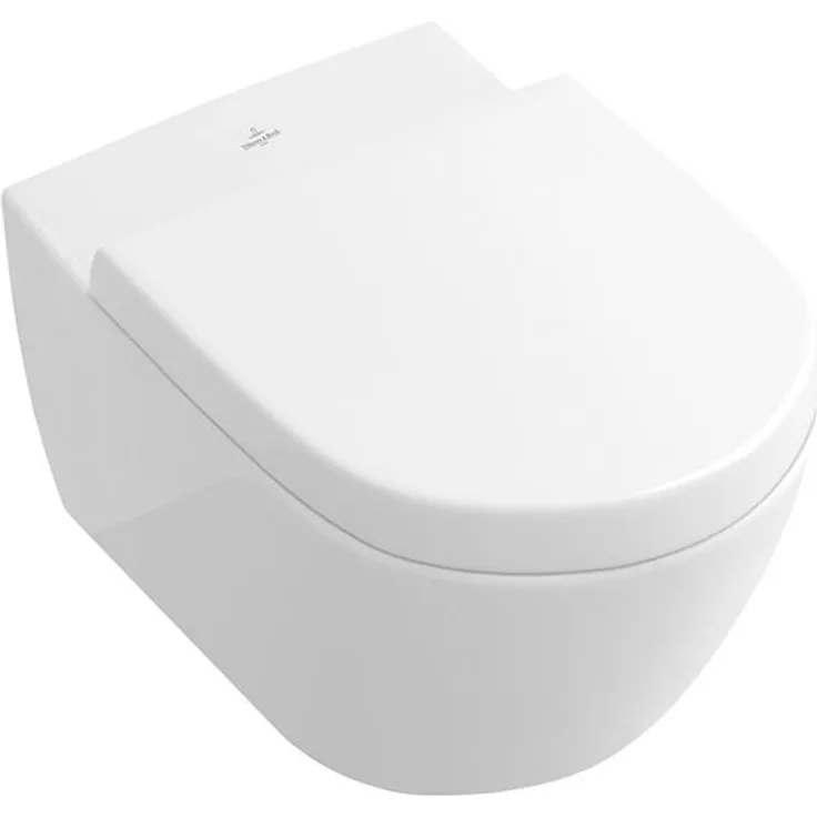 Villeroy & Boch Wand-WC SUBWAY 2.0 tief, 370 x 560 mm, spülrandlos, DirectFlush weiß