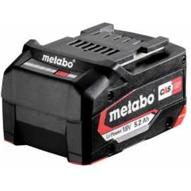Metabo Akkupack 18 V, 5,2 Ah, Li-Power, ''AIR COOLED'', Art,Nr, 625028000