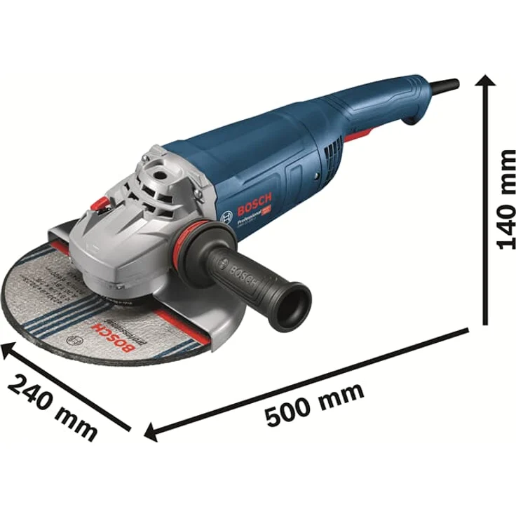 Bosch Winkelschleifer GWS 22-230 J Professional, Karton – Bild 2