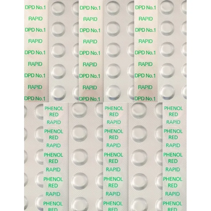 200 Pool Testtabletten Rapid - 100 x DPD No.1 + 100 x Phenol Red - Preisvergleich