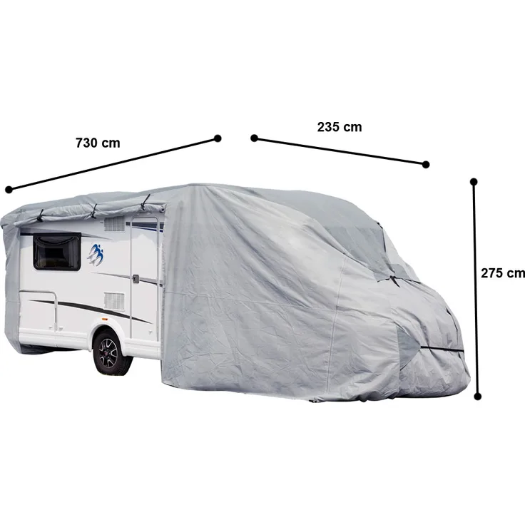 Abdeckplane für Wohnmobile, imprägniert, Größe M