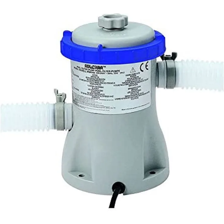 Bestway, Pumpe, 58381, Filterkartusche für Pool, 1250 Liter, Reinigungsgerät mit Schlauch, FER 260411