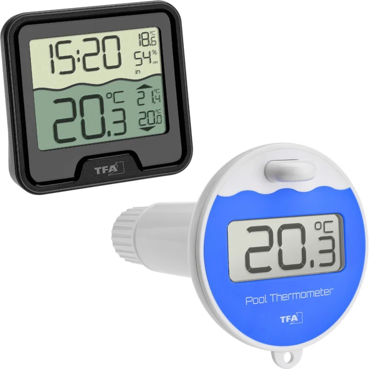 Funk Poolthermometer Marbella TFA 30.3066 Schwimmbadthermometer – Bild 1