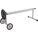 Mobile Aufrollvorrichtung 2,10-5,95m aus Aluminium inkl. Bänderset zum Befestige - Preisvergleich