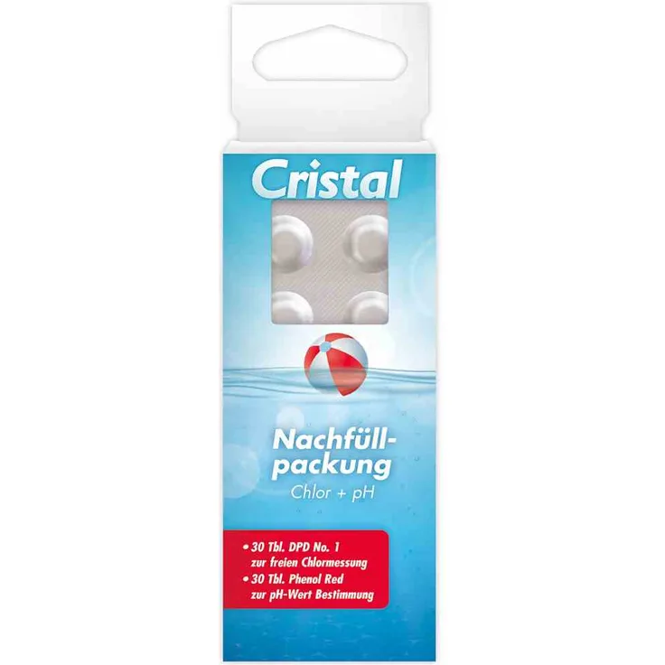 Nachfüllpackung Chlor- pH Wassertestgerät Chlor