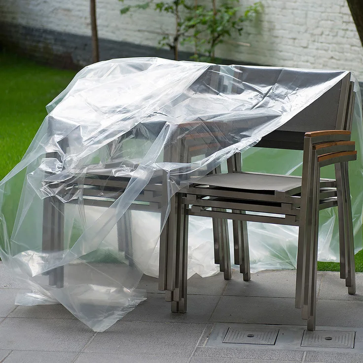 Schutzfolie 6 x 6 m = 36m² - Malerfolie extra stark 0,1 mm Schutzplane