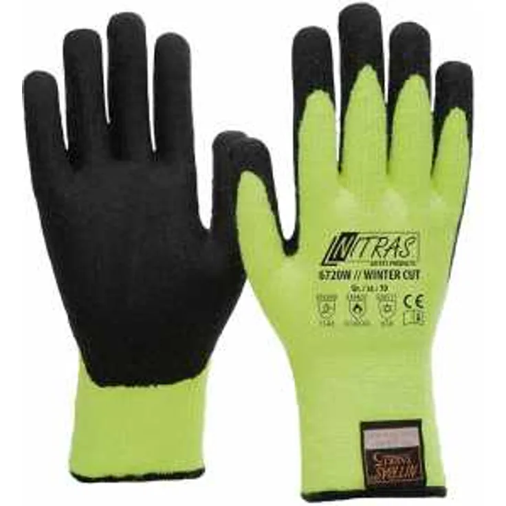 Nitras Schnittschutzhandschuh TAEKI 5 Winter Gr. 9