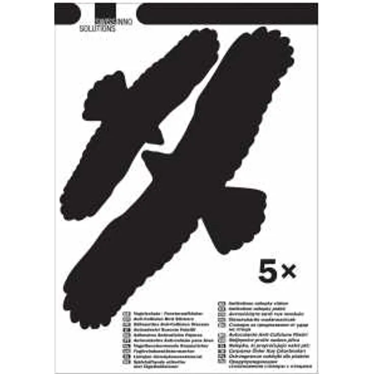 Swissinno Vogelschutz-Fensteraufkleber , 5 Stk.