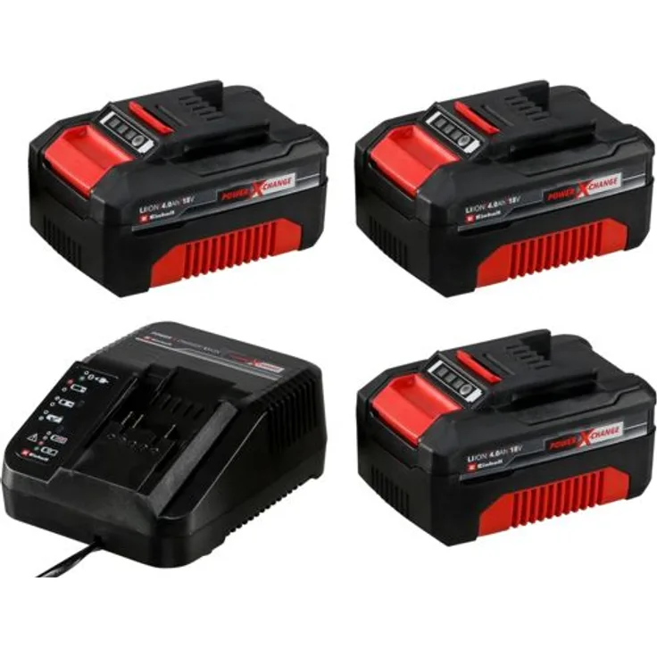 Einhell Power-X-Change 18V 4,0Ah Starter Kit 2x 18V 4,0Ah